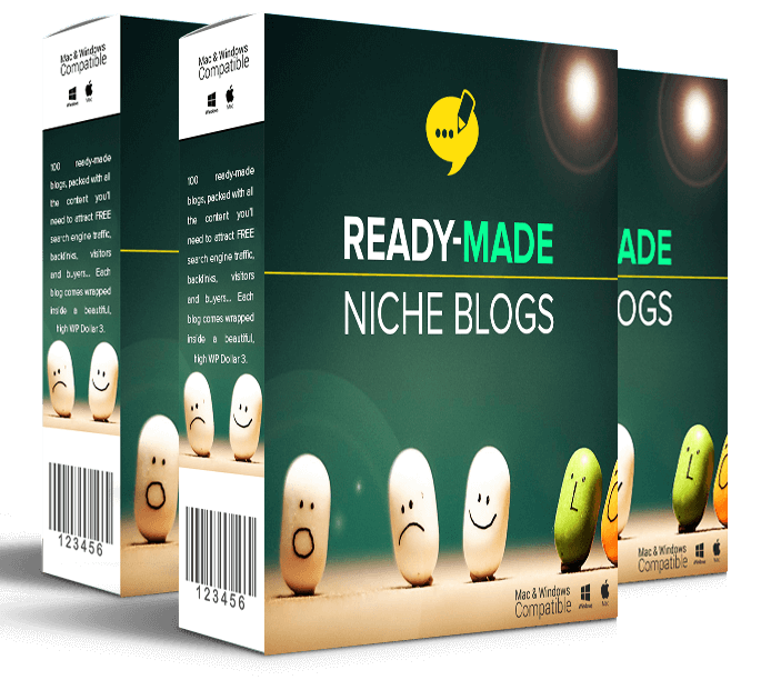 Resellers Rights to Upto 100 Ready-Made Niche Blogs